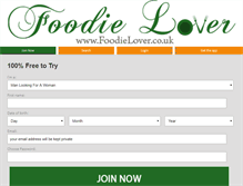 Tablet Screenshot of foodielover.co.uk